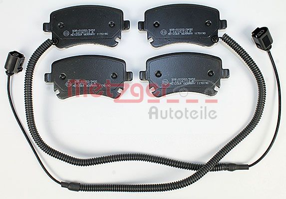 METZGER 1170190 Bremsbelagsatz, Scheibenbremse